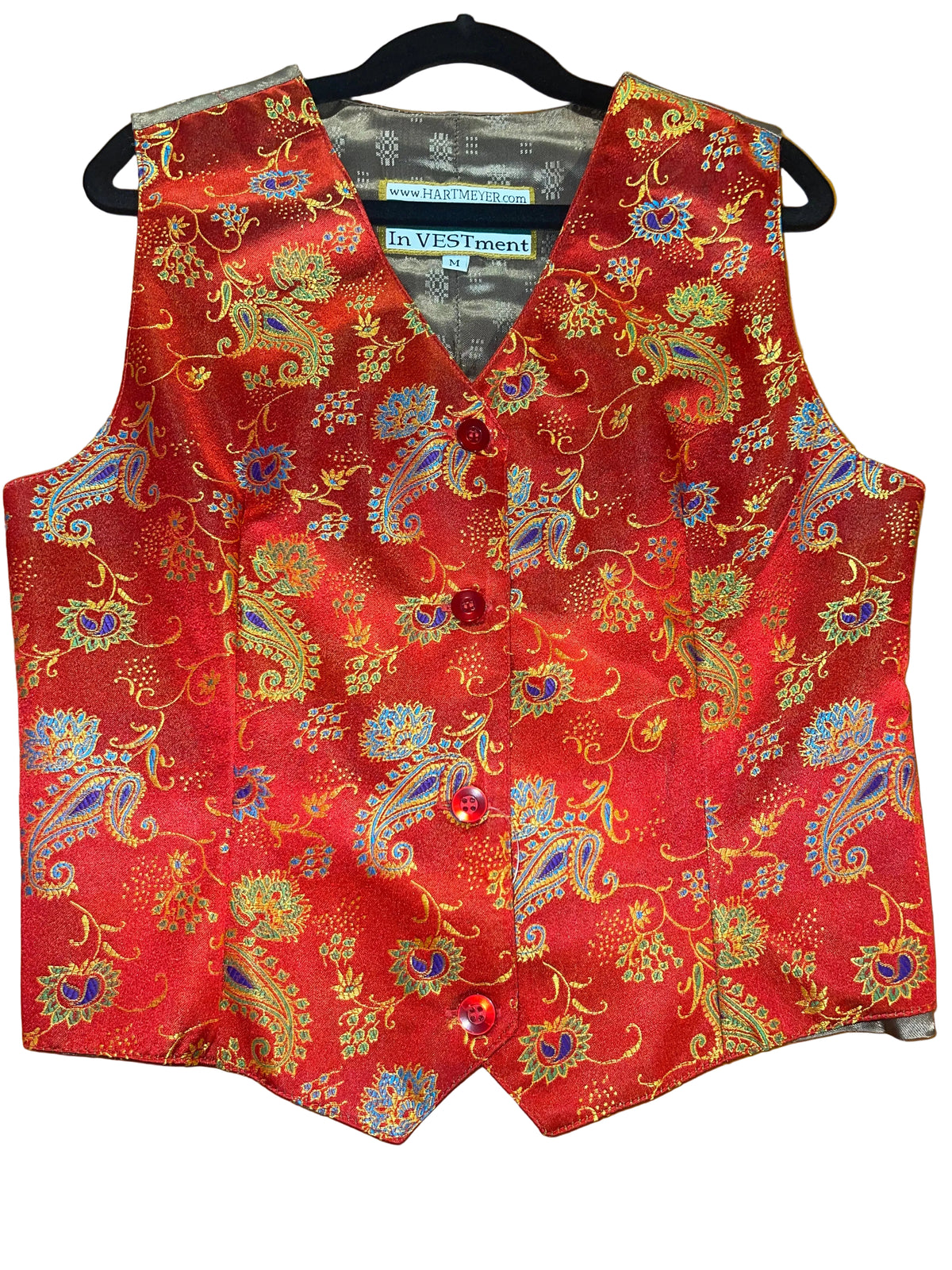 Hartmeyer, Red Paisley Vest