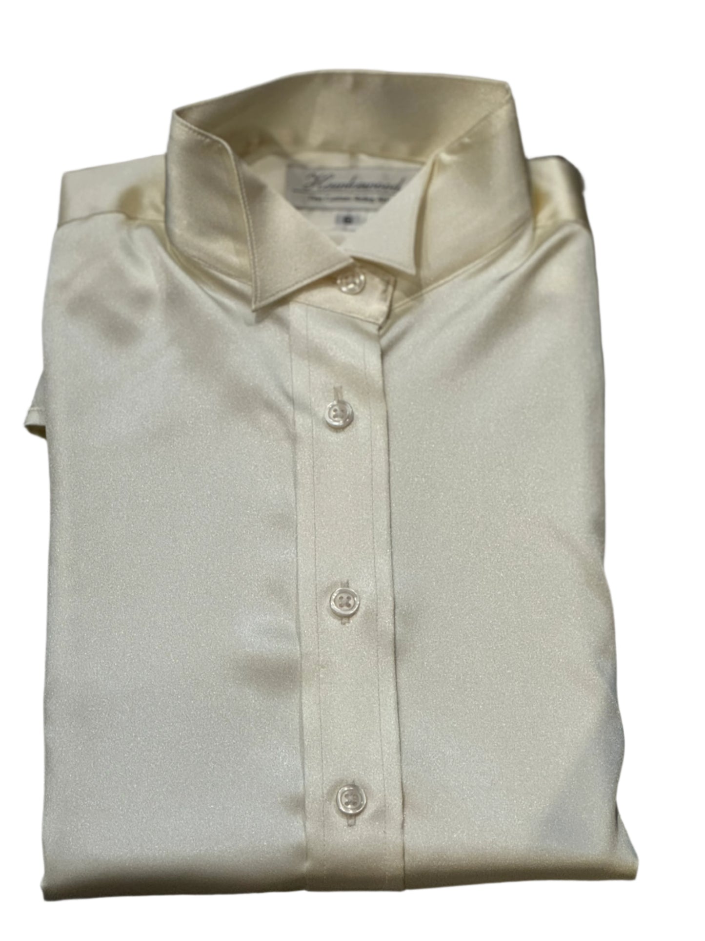 Hawkewood, Ladies, Cream Silk Formal Shirt