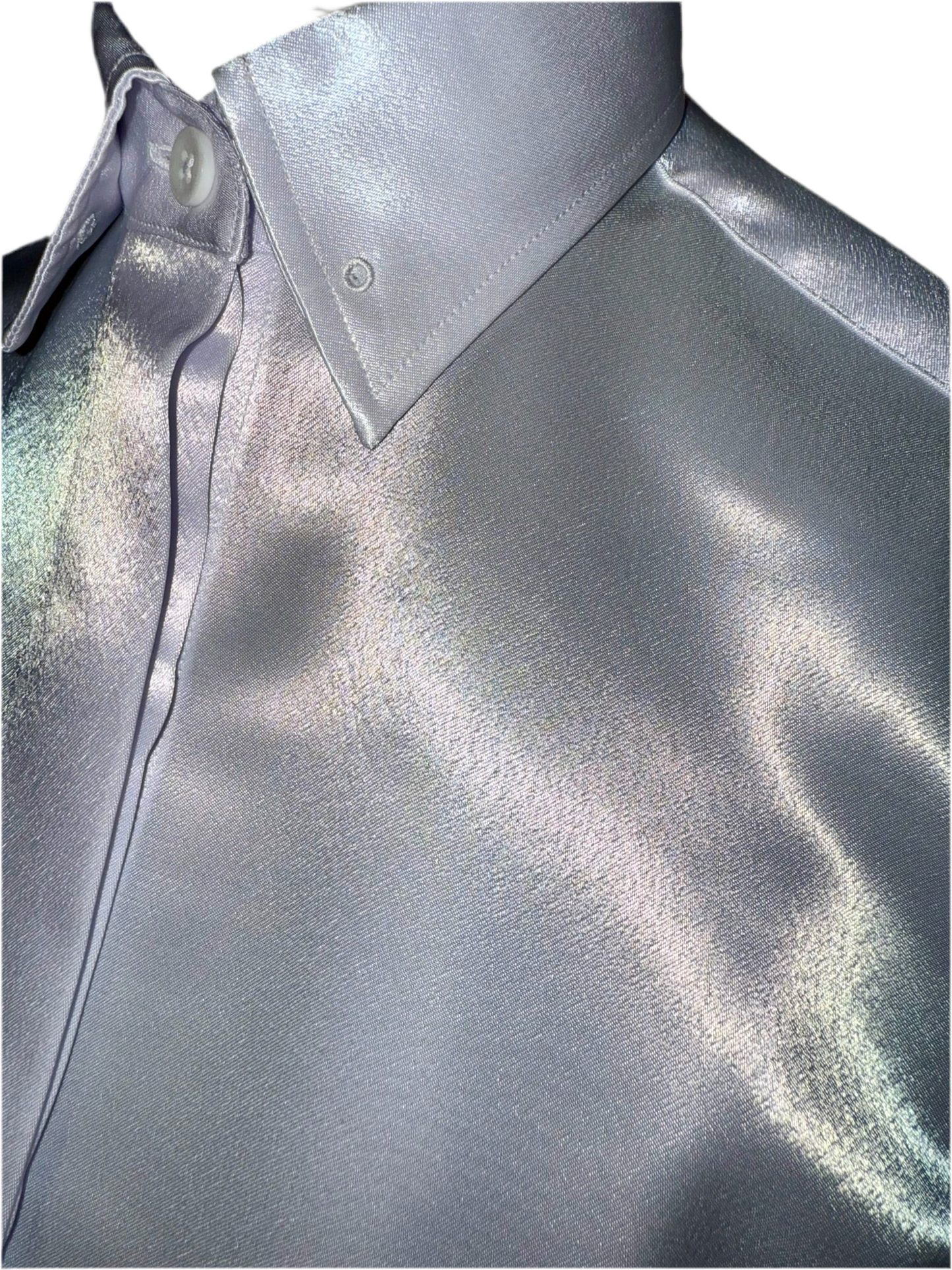 Ellie May, Ladies White Satin Shirt