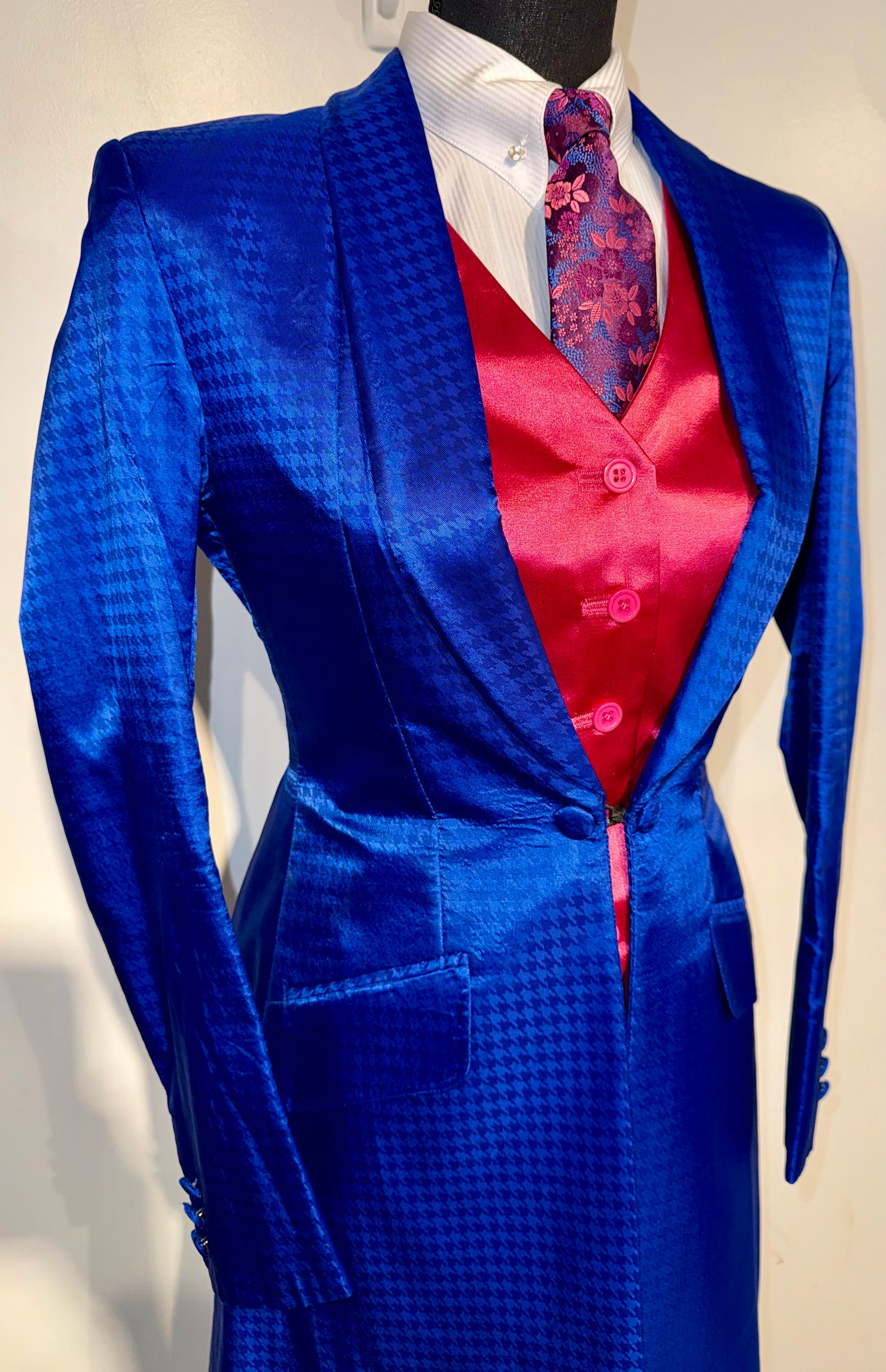 Marsha De Arriaga, Blue Teen Day Coat