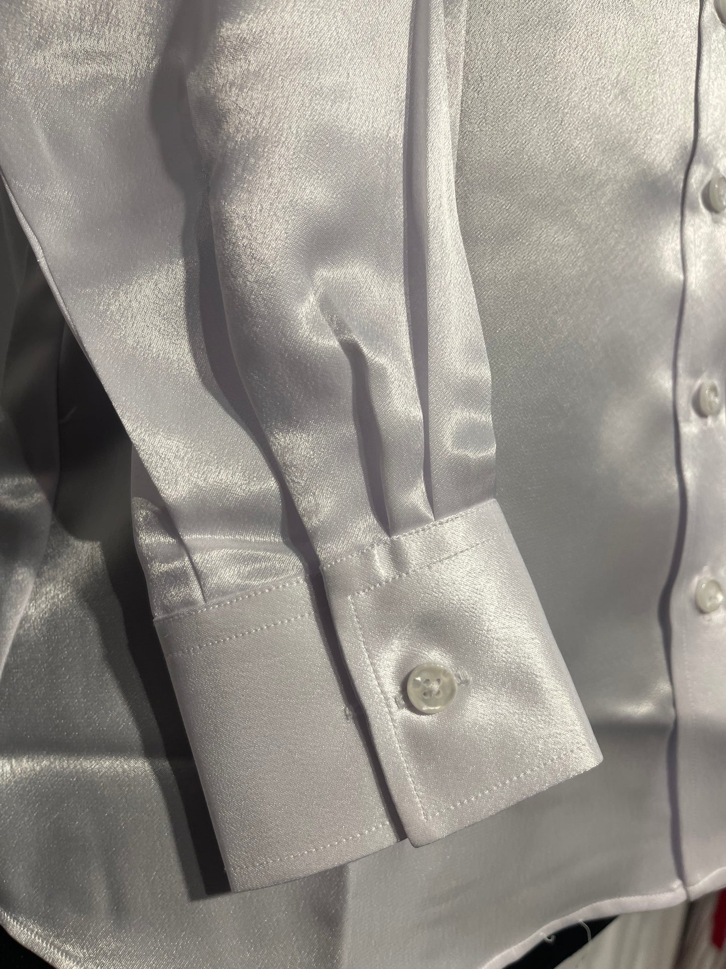 New MTC Satin White Formal Shirt