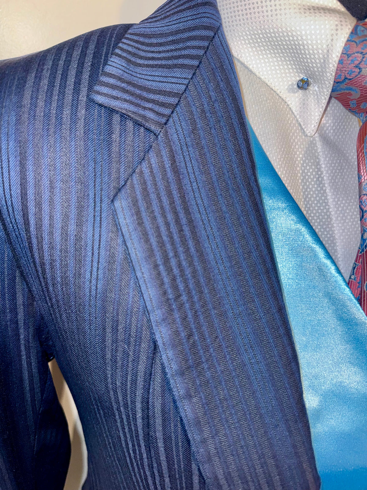 Marsha De Arriaga, Navy Suit