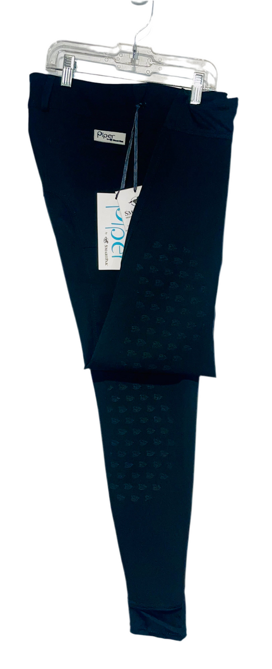 Piper, Ladies 34R Black Breeches