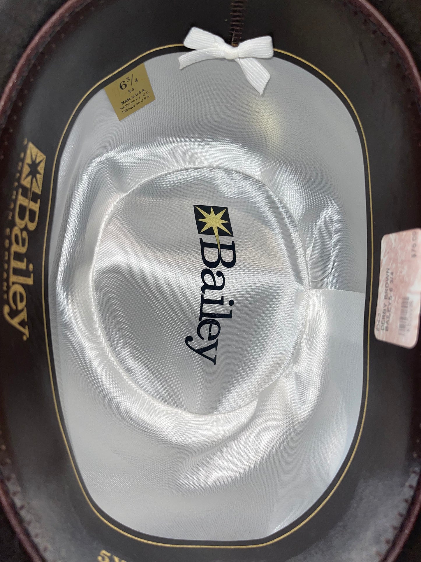 Bailey, Brown Derby 6 3/4