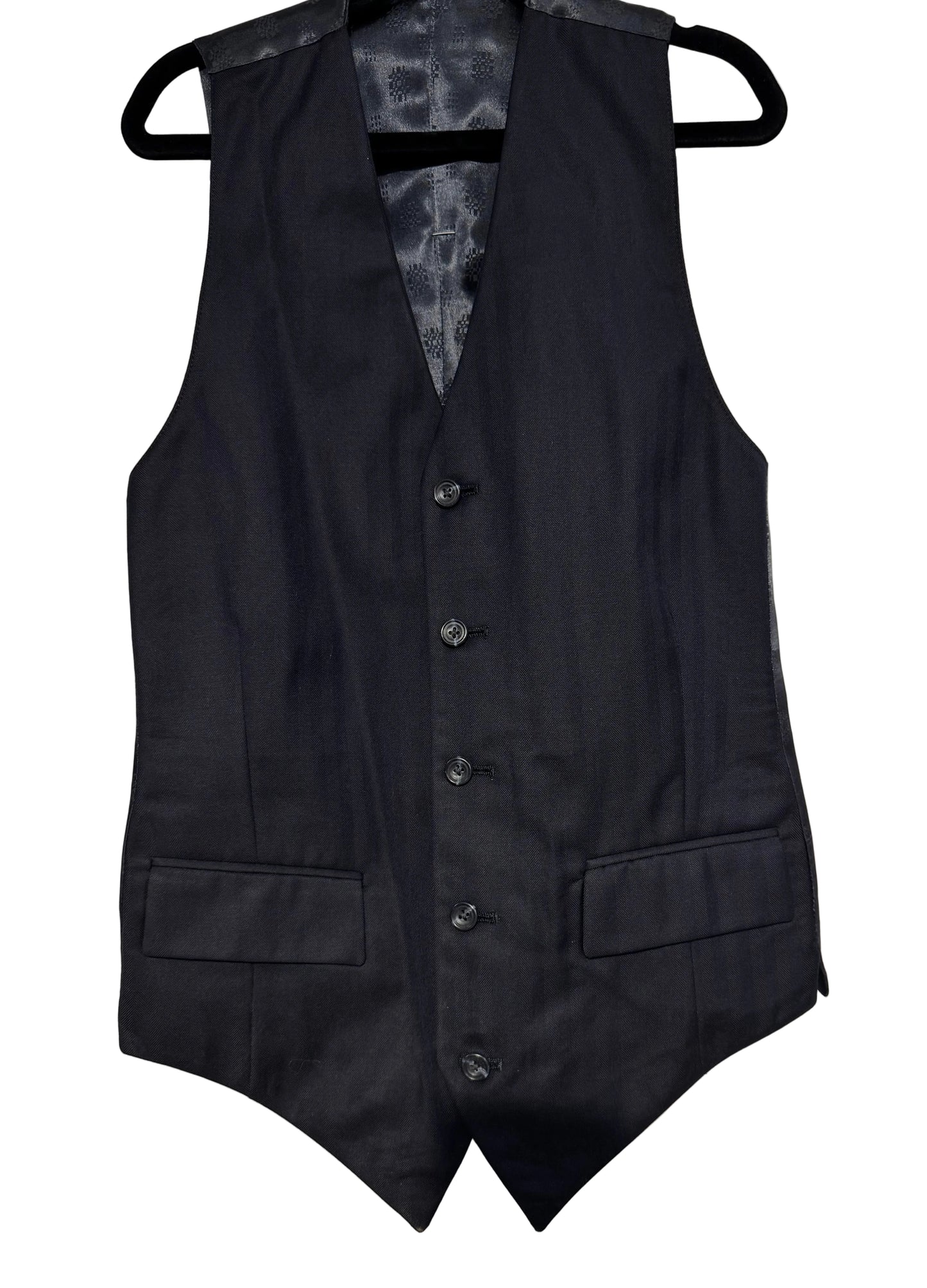 Custom, Mens Navy Vest
