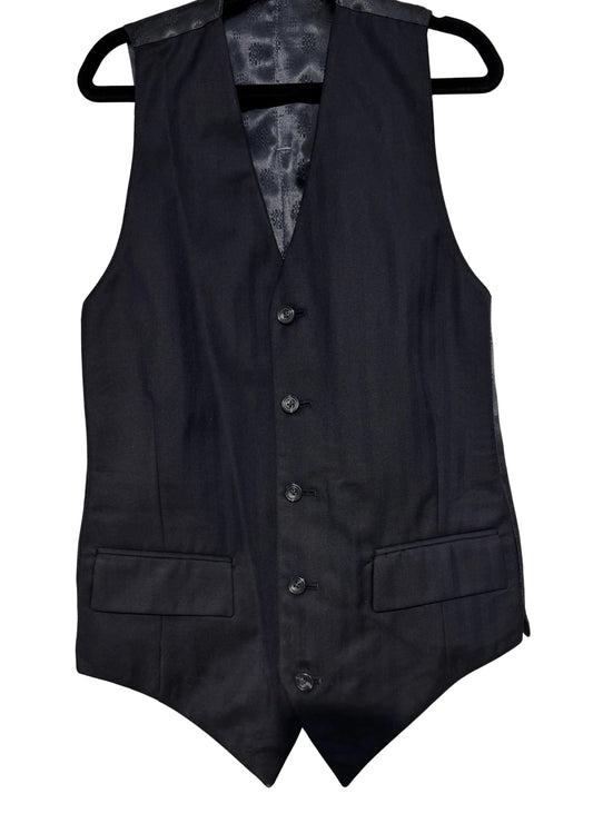 Custom, Mens Navy Vest