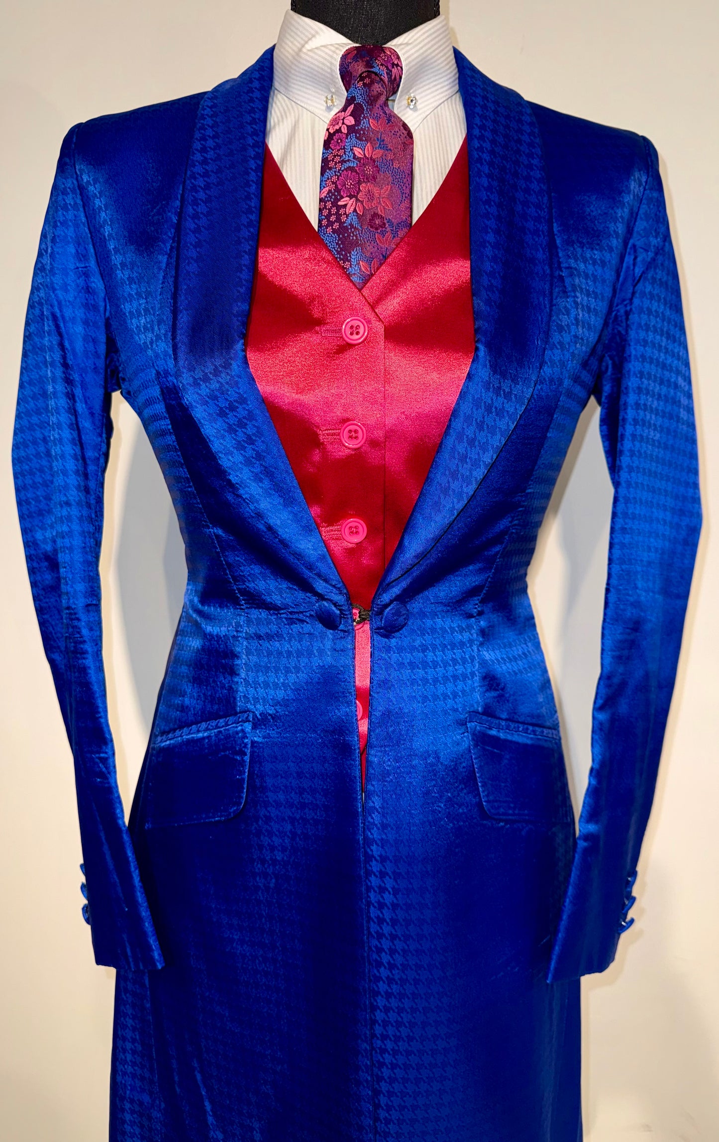 Marsha De Arriaga, Blue Teen Day Coat