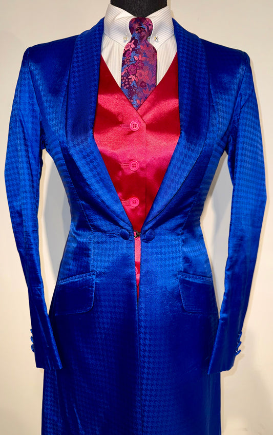 Marsha De Arriaga, Blue Teen Day Coat