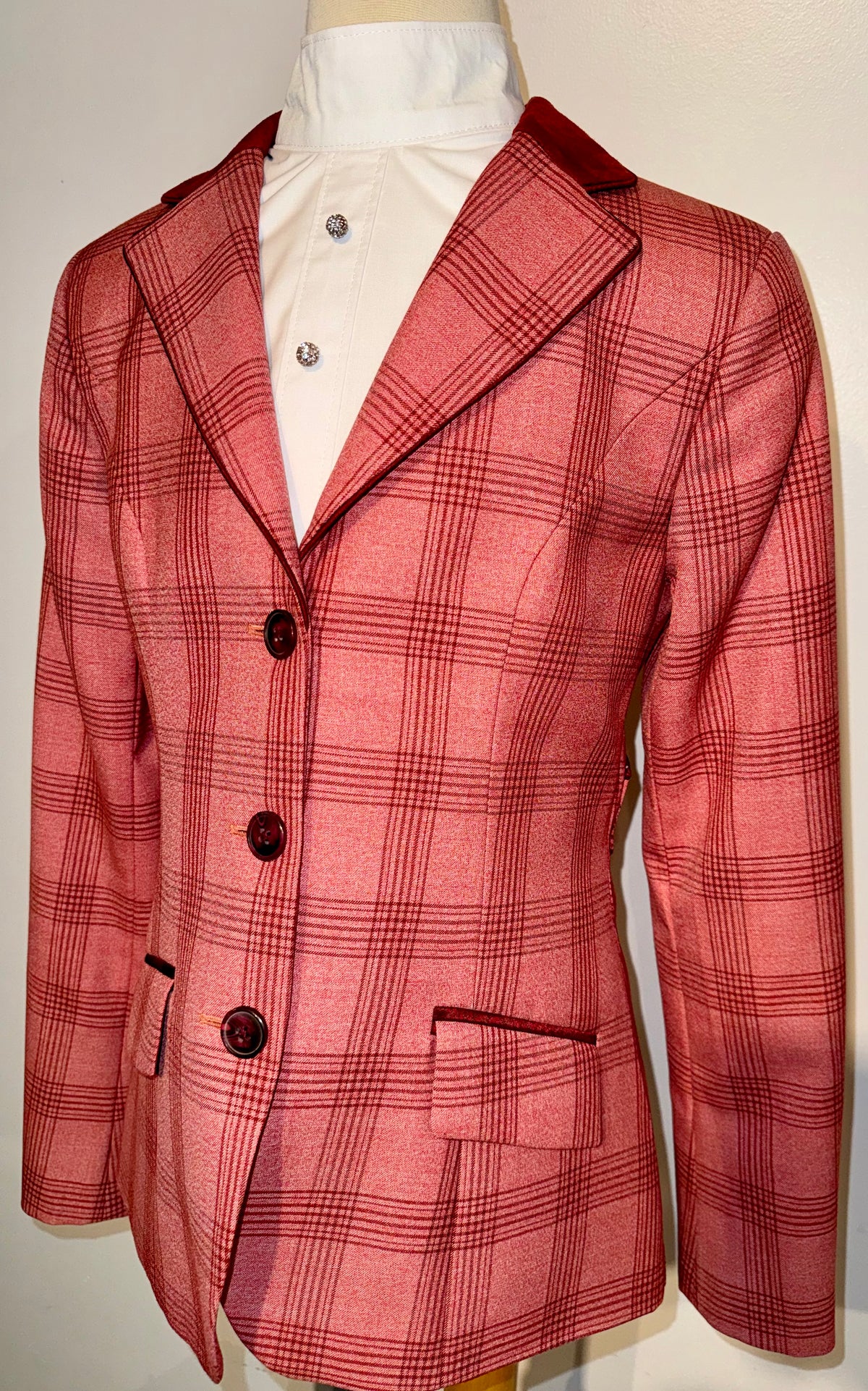 Alden Customs, Frosted Red Hunt Coat