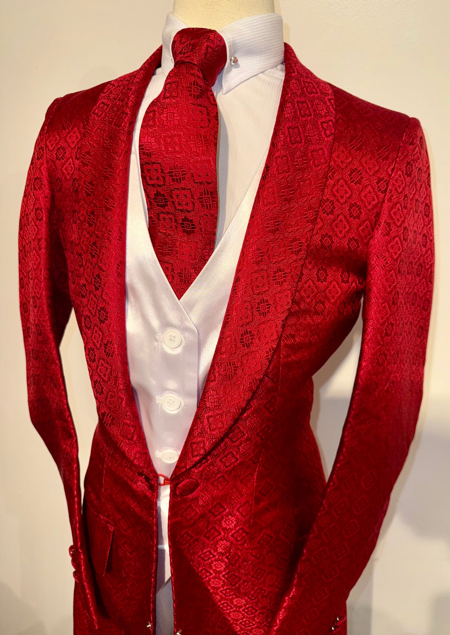 Marsha De Arriaga, Red Day Coat