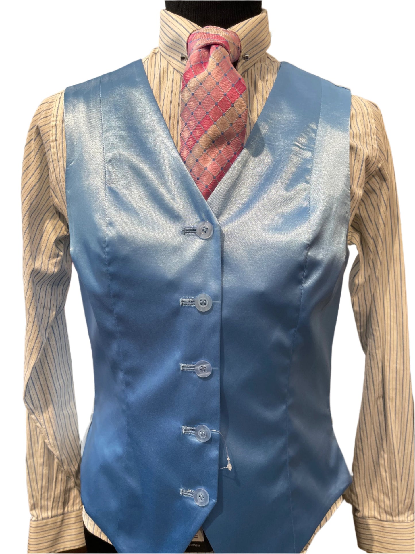 Show Season Blue Striped Shirt