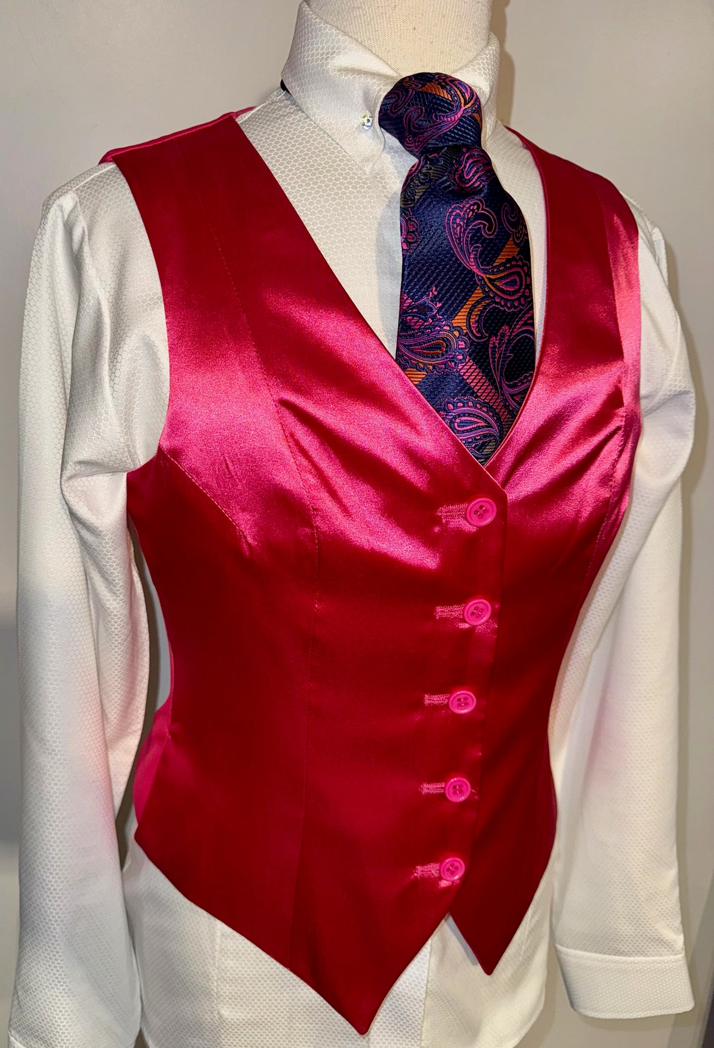New, Ladies Silk Vest