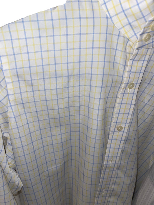 Tailored Sportsman, Blue and Yellow Ladies 4 Hunt Shirt