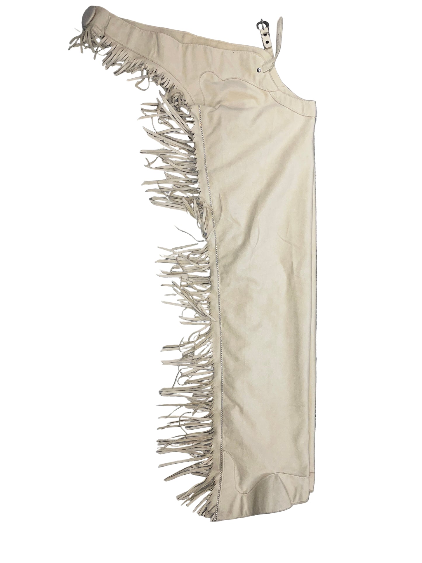 Custom, Cream Fringe Chaps and Pants