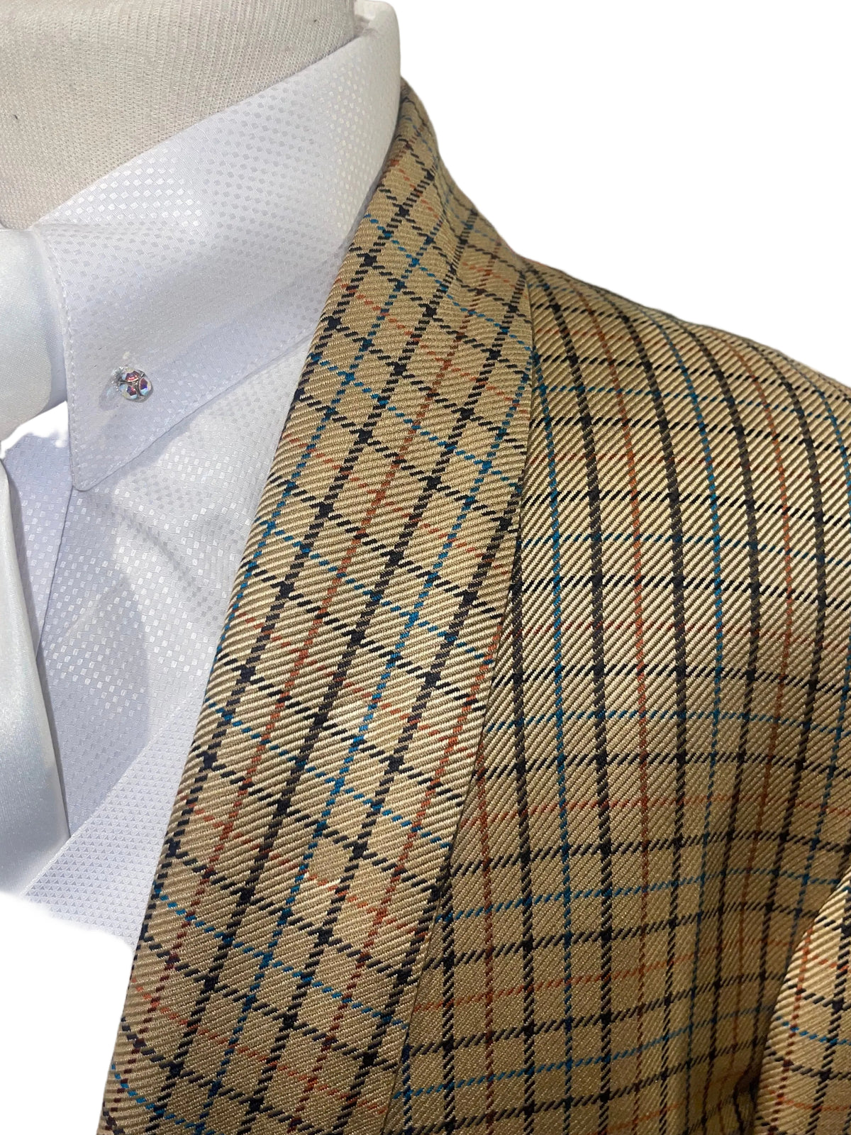 Hawkewood, Custom Gold Plaid Daycoat