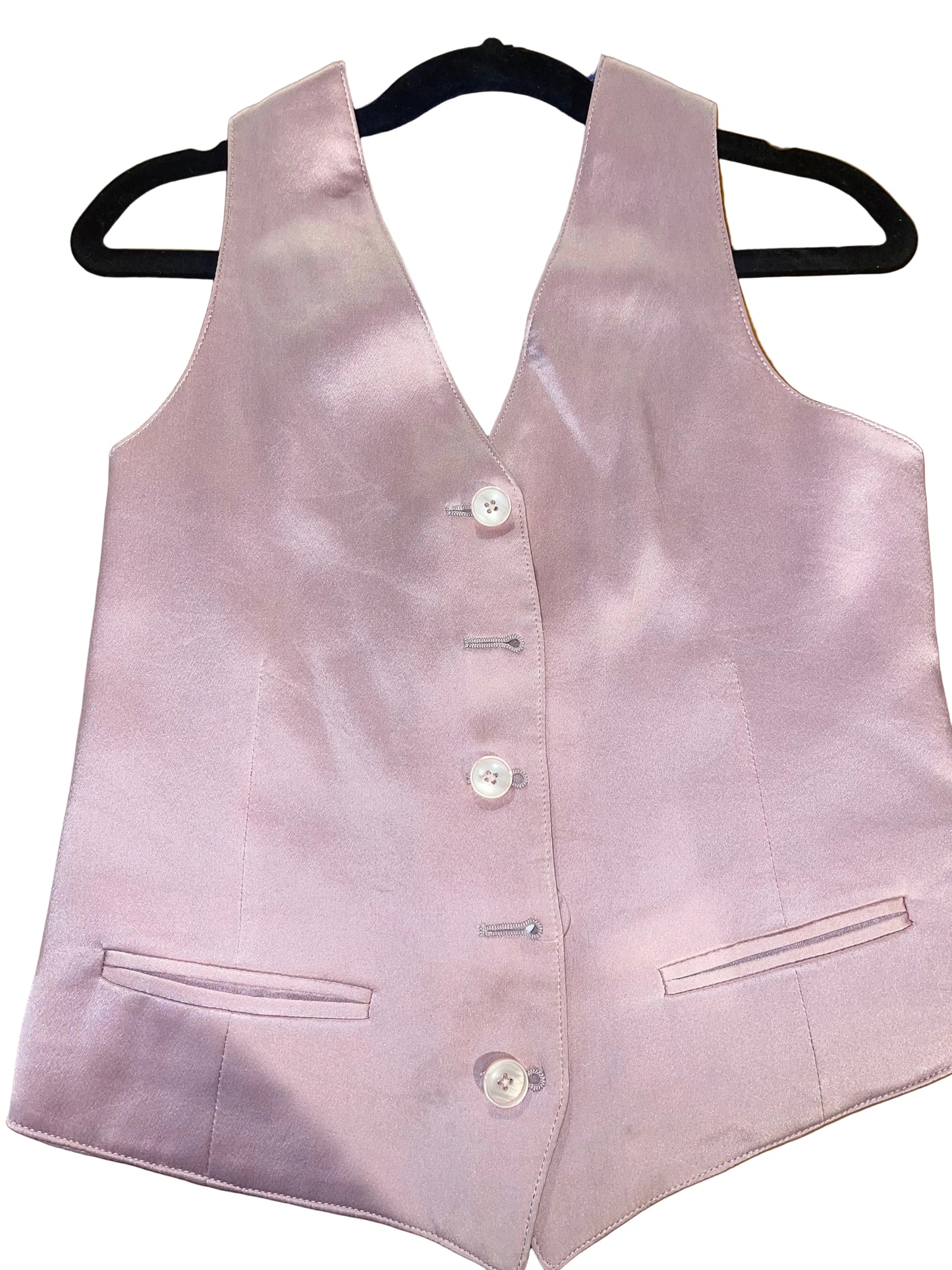 DeRegnaucourt, Pink Silk Girls Vest