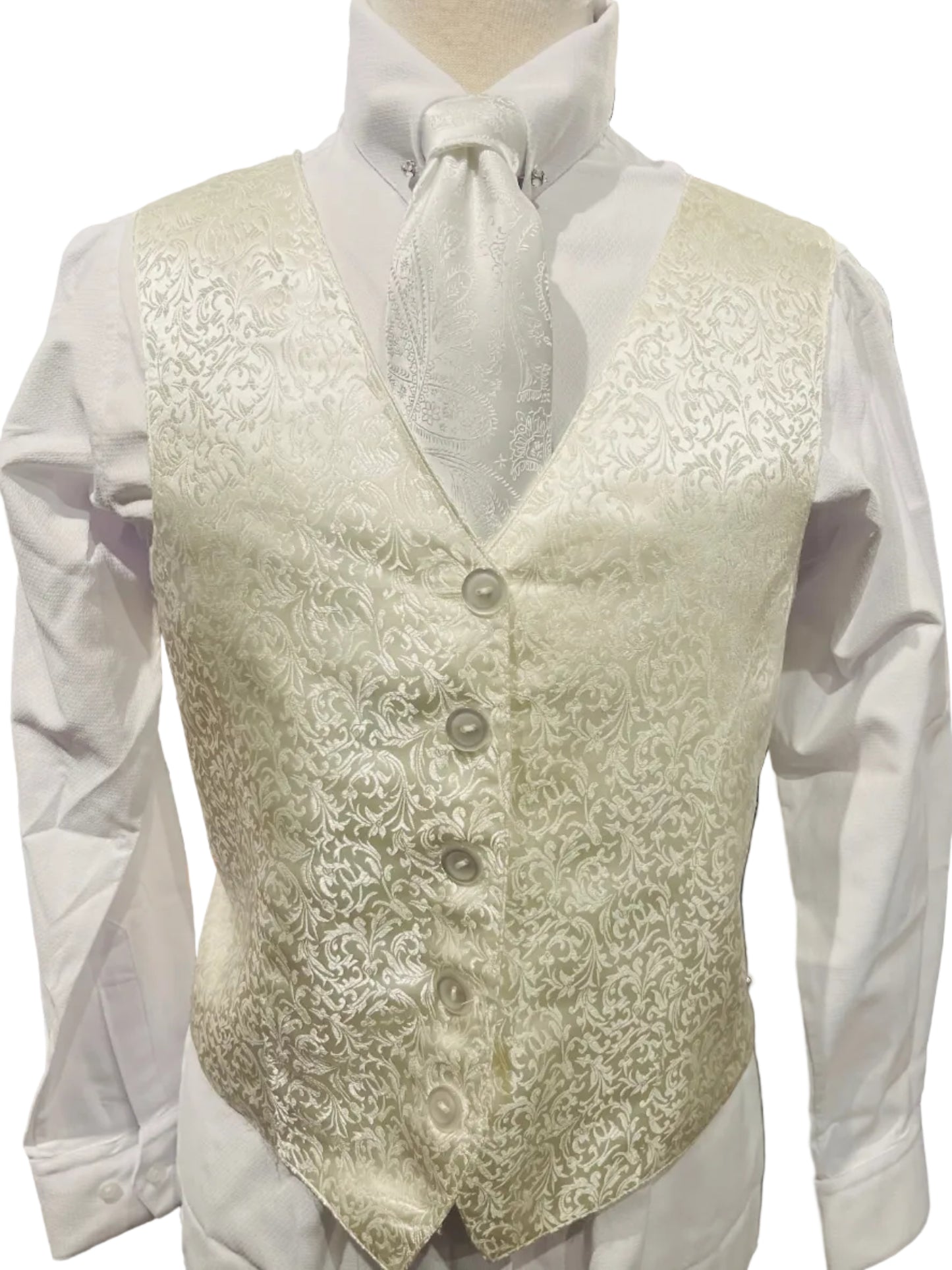 Custom, Ladies Cream Vest