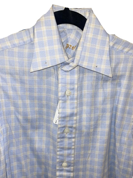 C'est yApre, Blue and Yellow Plaid Shirt