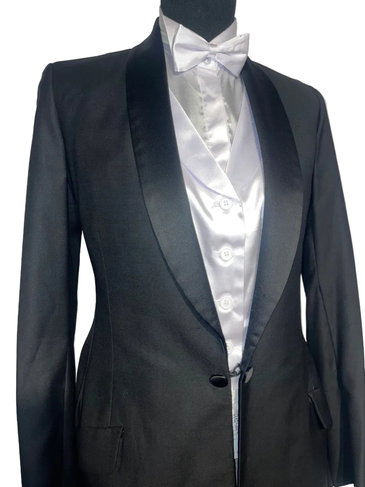 Saddle Seat Connection, Black Formal Coat