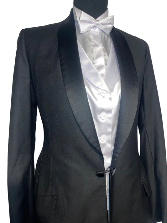 Saddle Seat Connection, Black Formal Coat