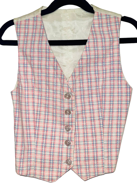 Pink and Blue Vest
