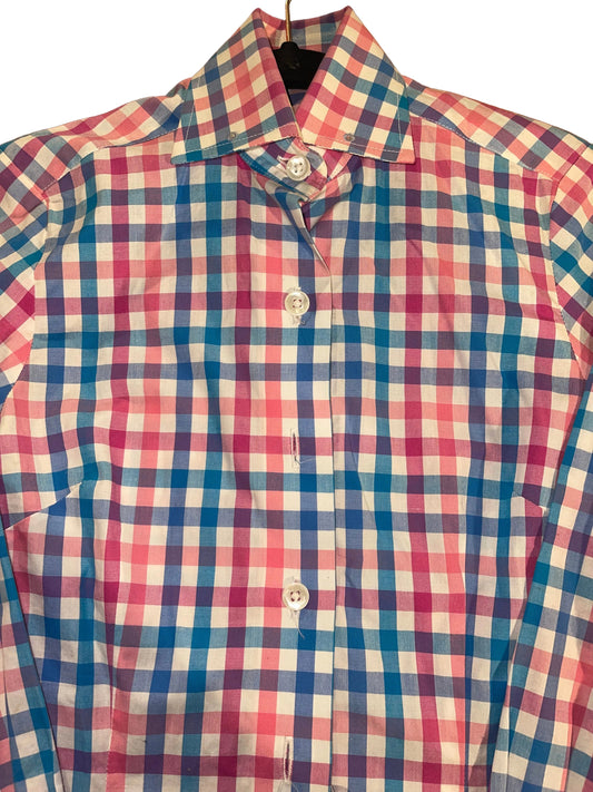 MTC, Kids Pink and Blue Plaid Shirt