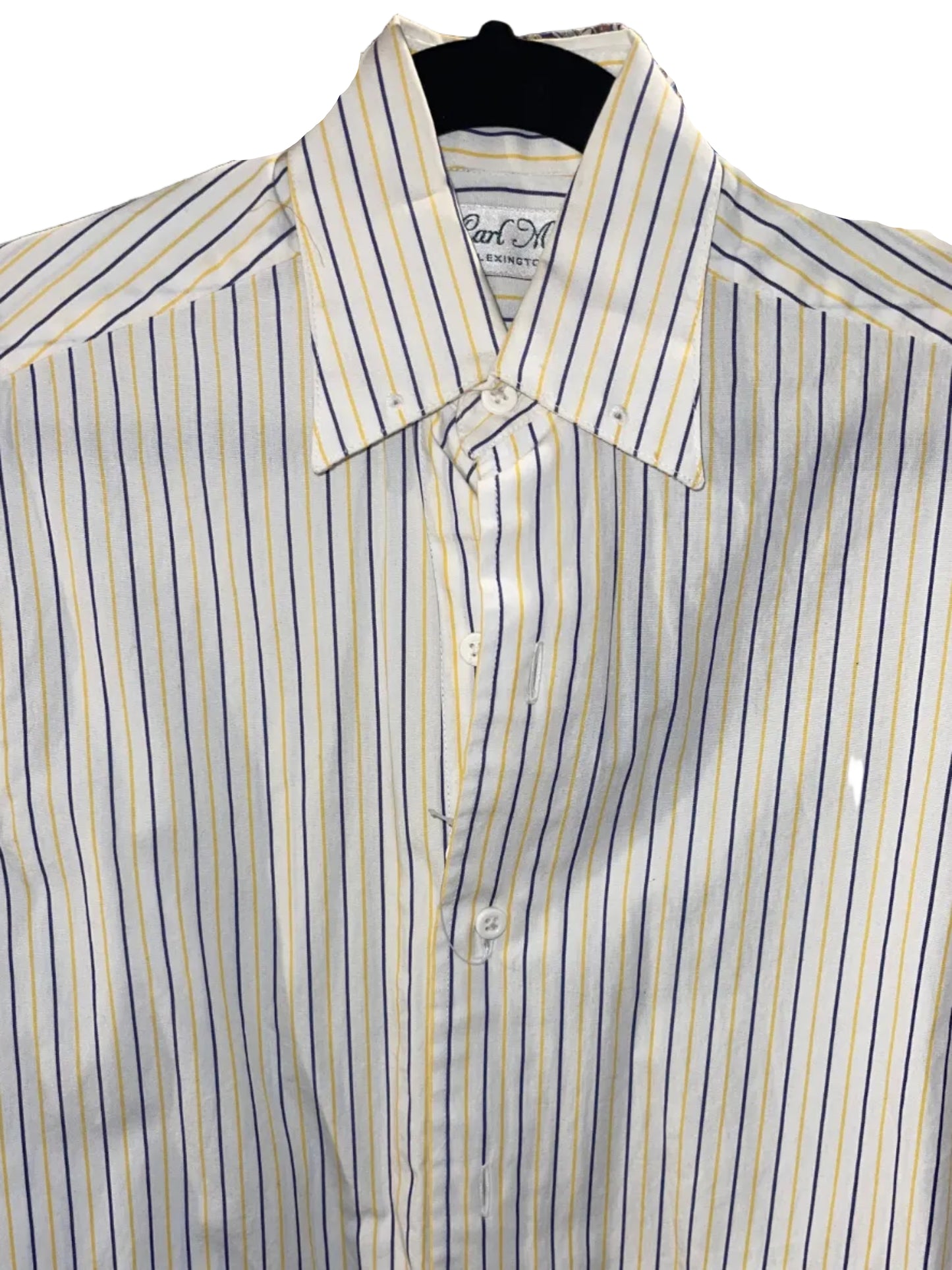 Carl Meyers, Yellow and Blue Shirt