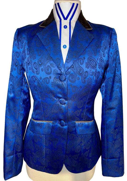 New MTC, Royal Blue Paisley Hunt Coat