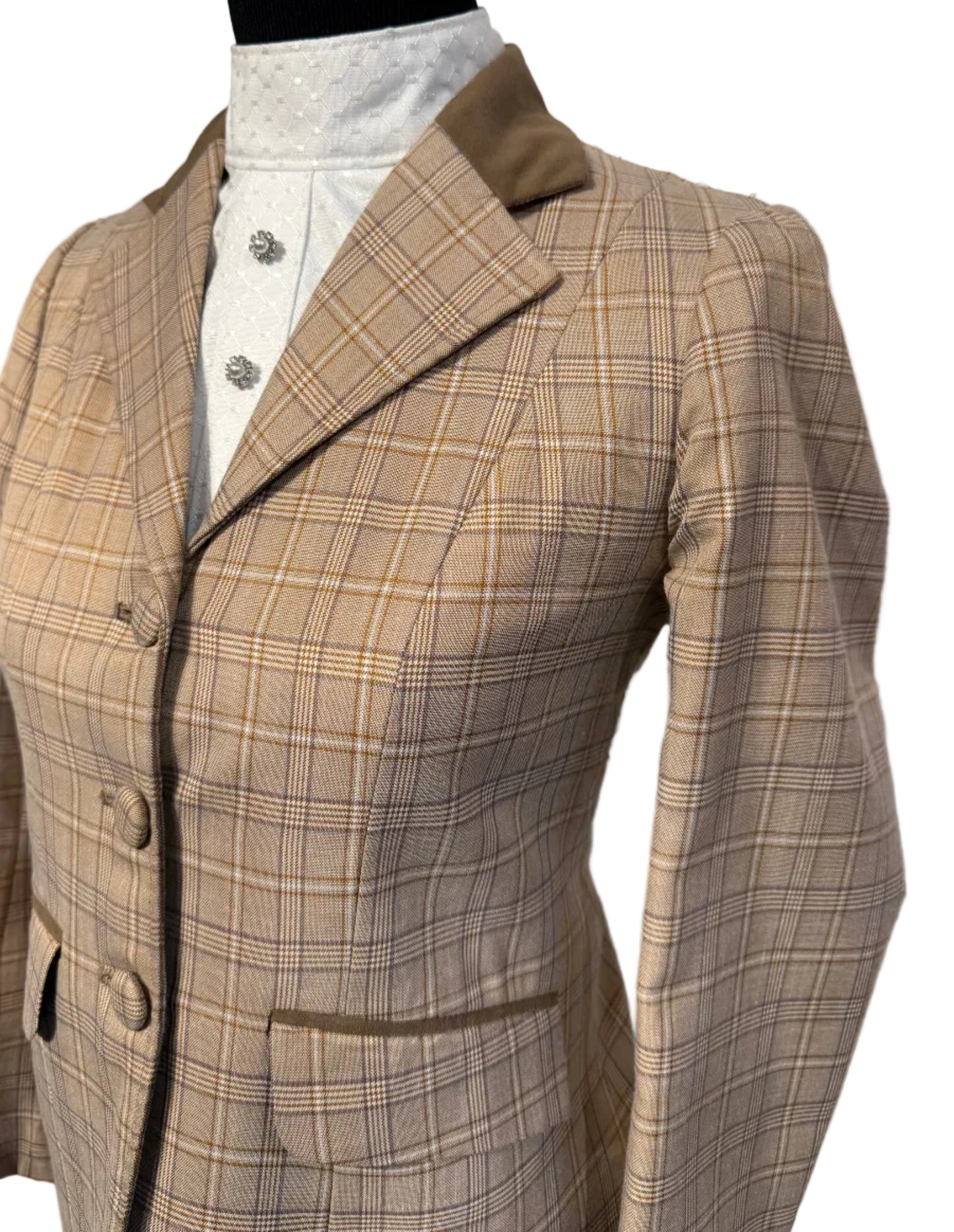 Fredy Tailor, Chestnut Plaid Hunt Coat