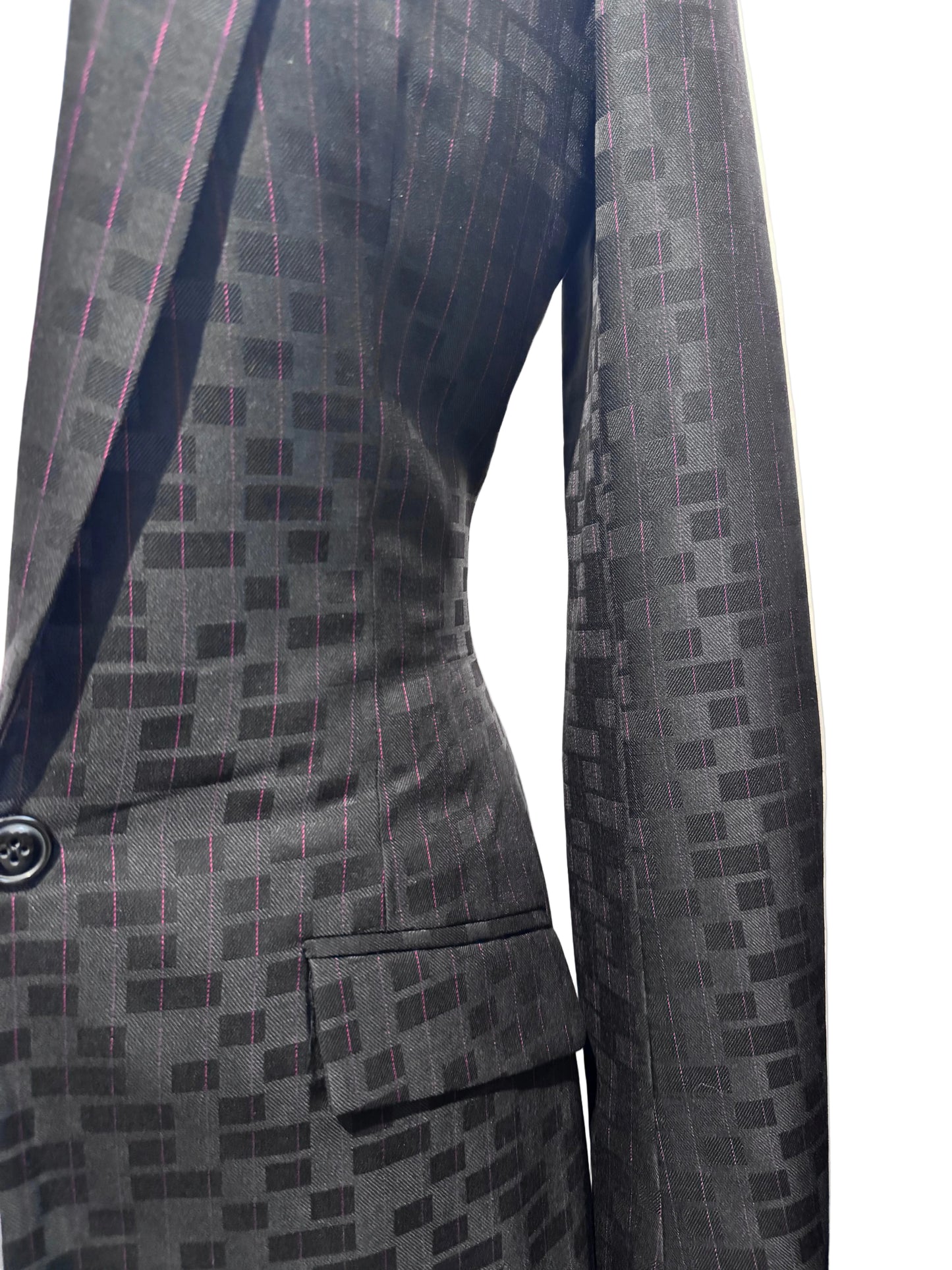 Custom, Black Ladies Day Suit