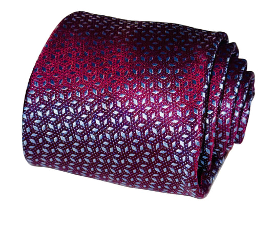 Purple and Silver-Blue Speckled Tie