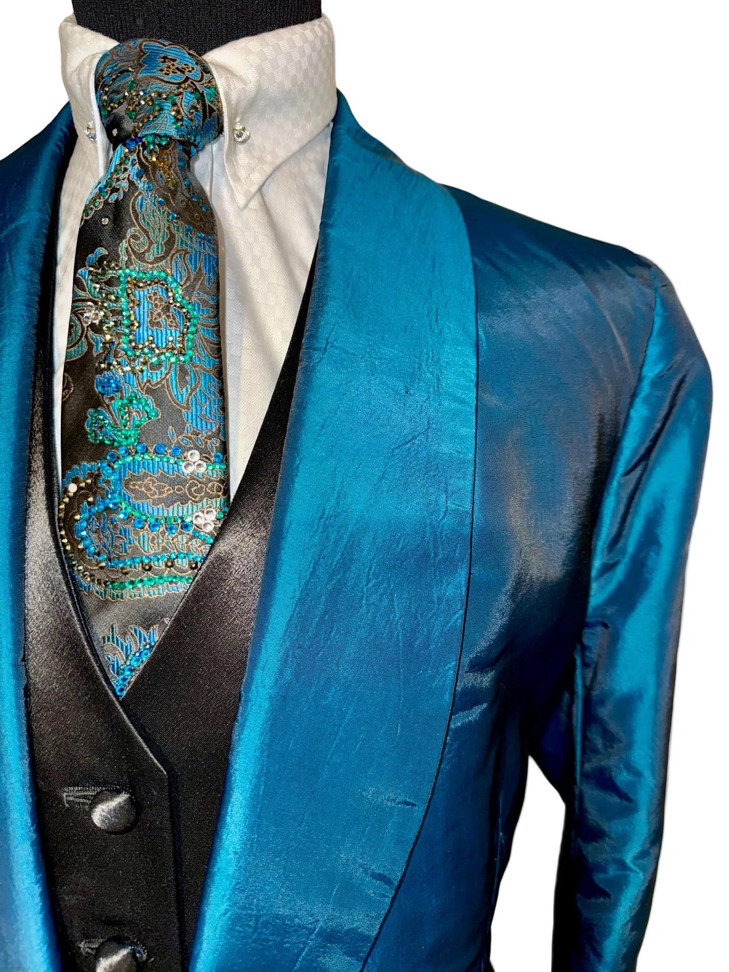 Custom, Ladies Teal Day Coat