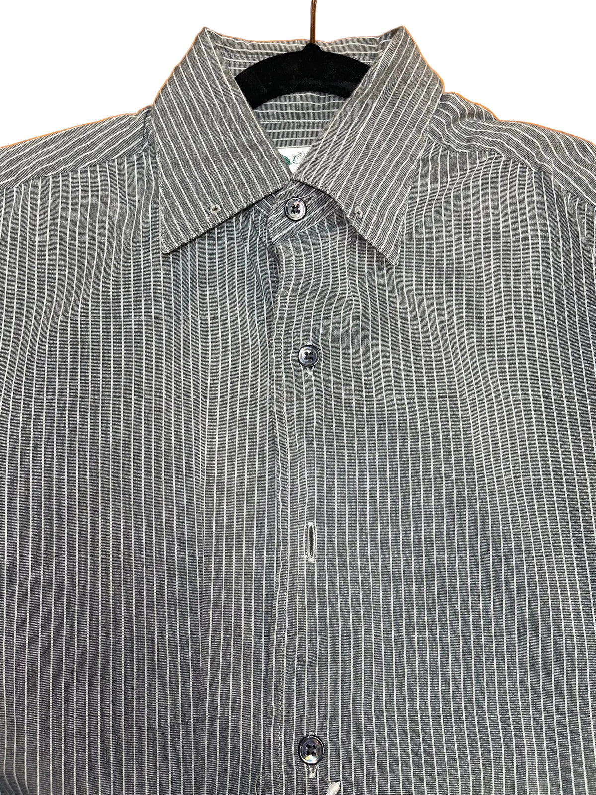 Carl Meyers, Grey Stripe Shirt