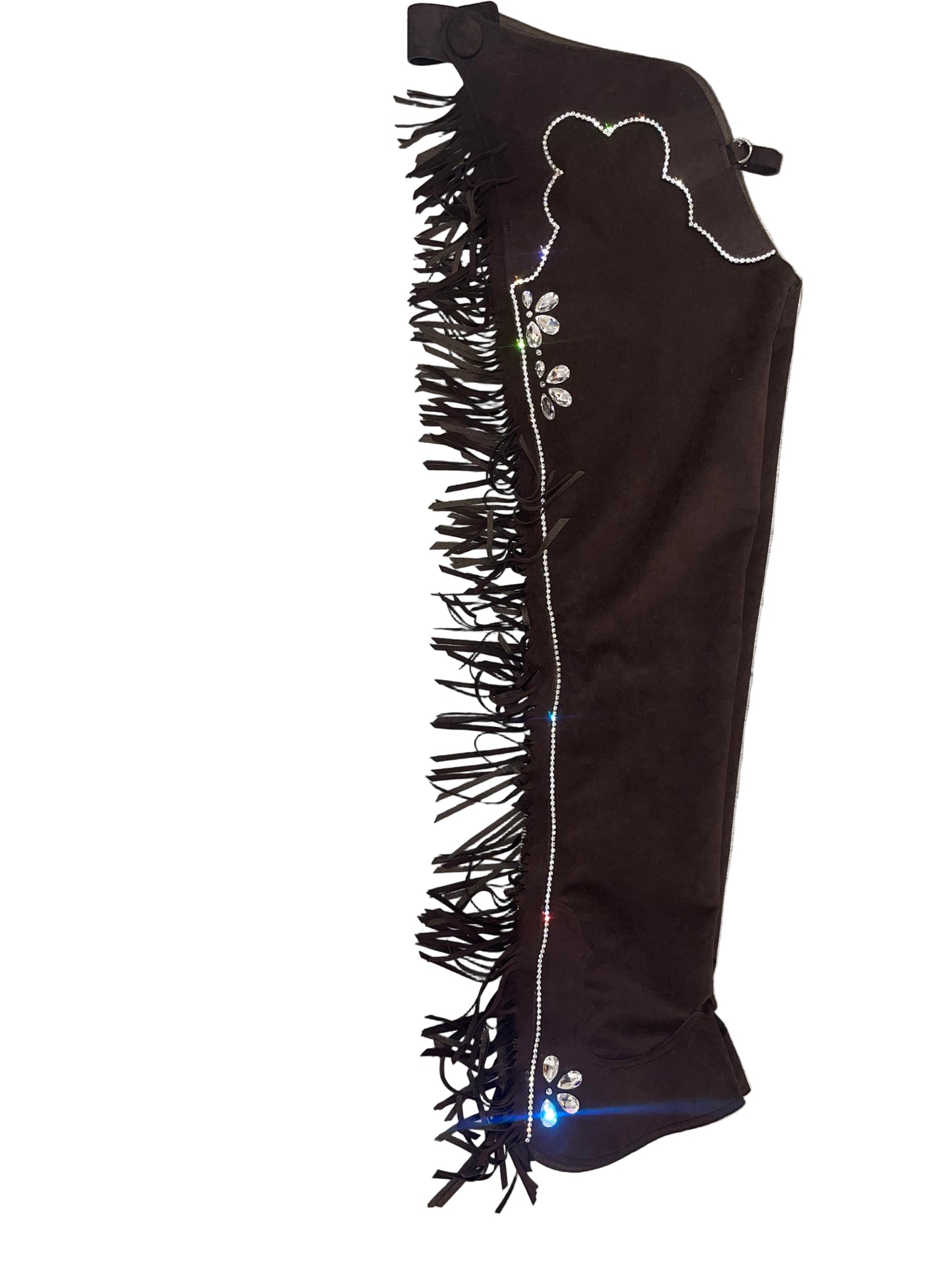 New, Go-N-Show Ladies Large Brown Chaps