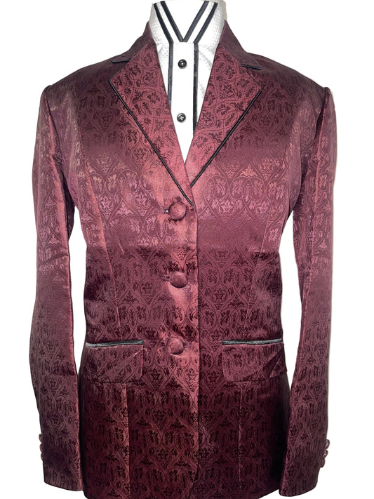 New MTC, Burgundy Brocade Hunt Coat