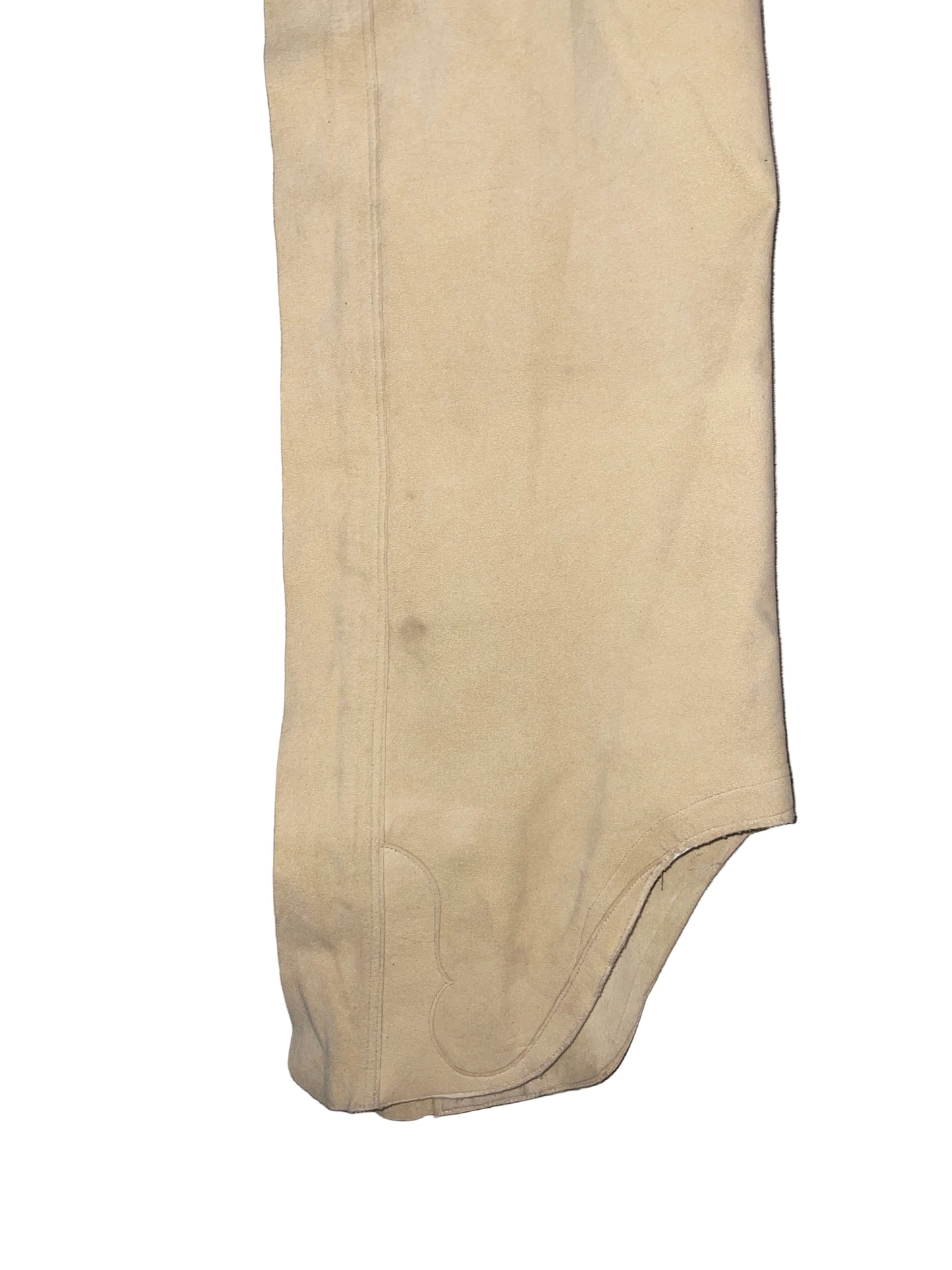 Custom Tan Chaps With Pants