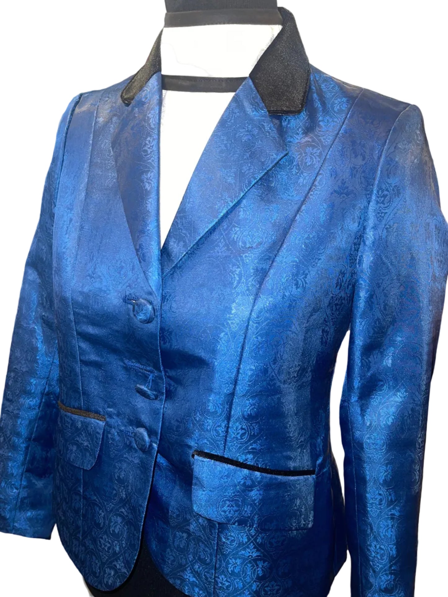 MTC, Blue Brocade Hunt Coat