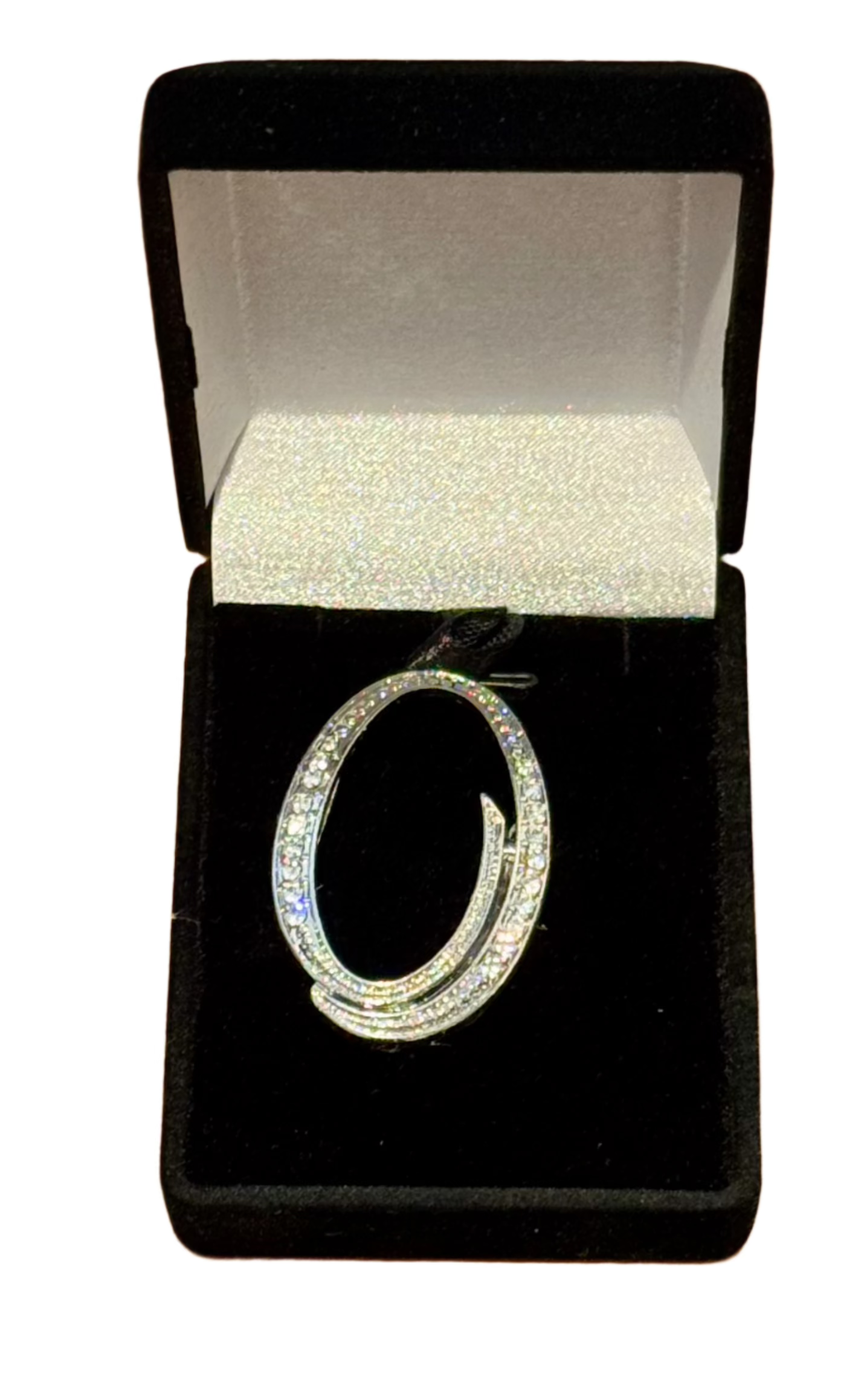 Magnetic Letter Brooch