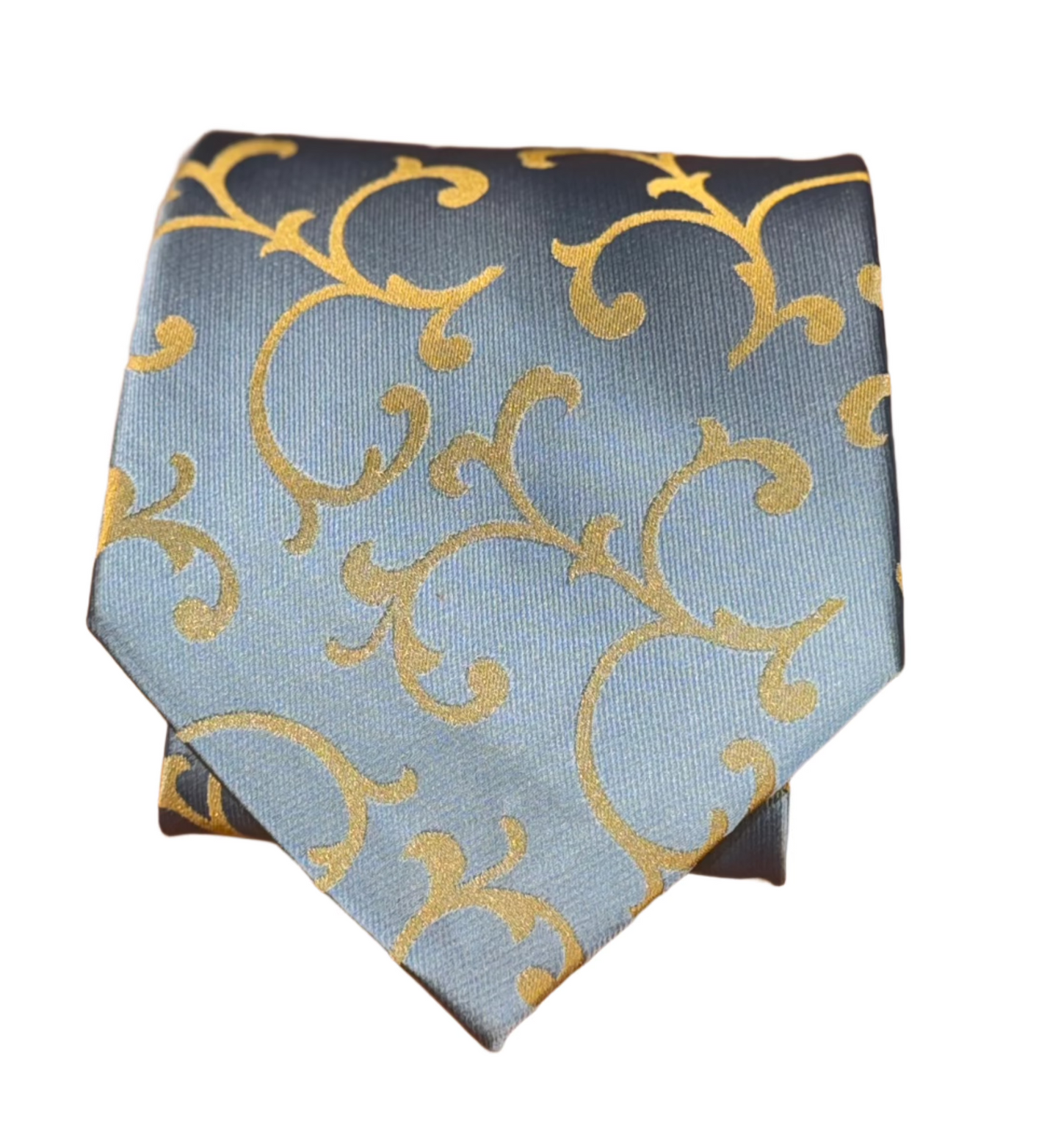 Blue and Gold Tie