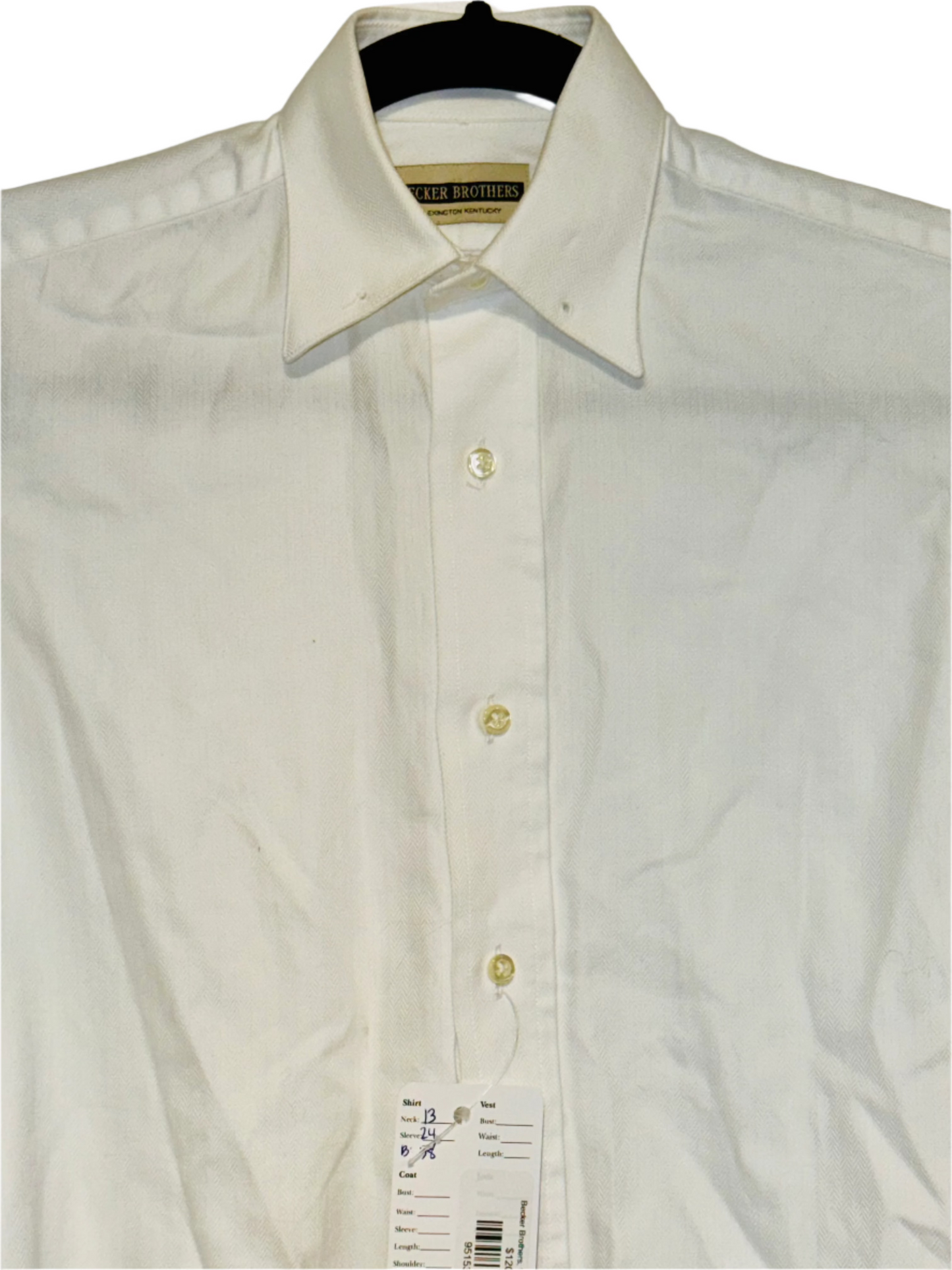 Becker Brothers, White Show Shirt