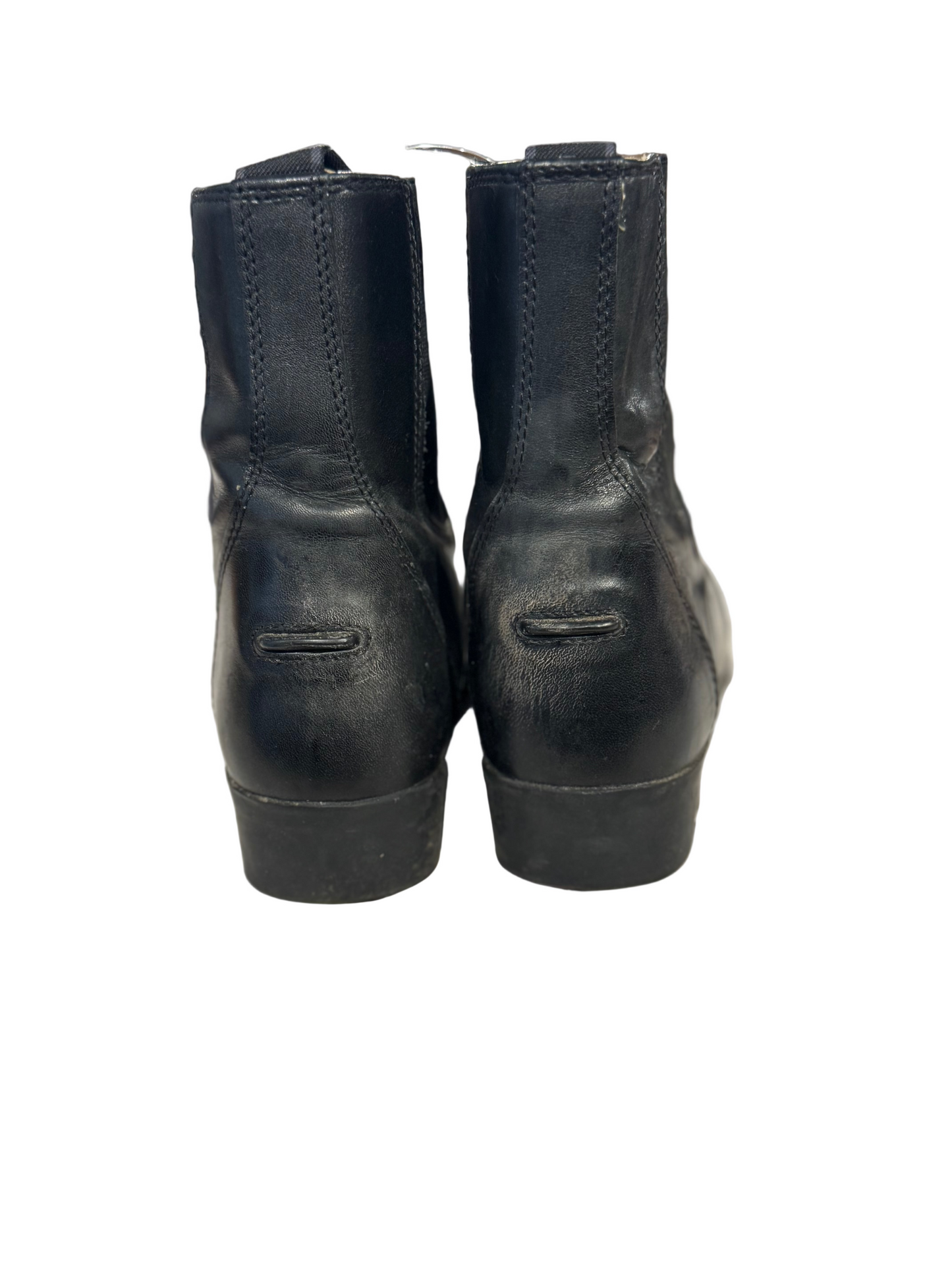 W:8 Black Paddock Boots