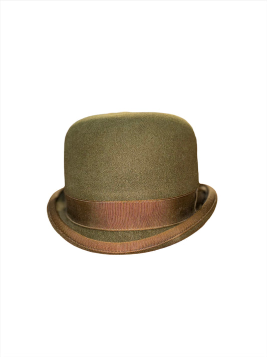 Saddleseat Connection, Dark Olive, 6 7/8 Derby