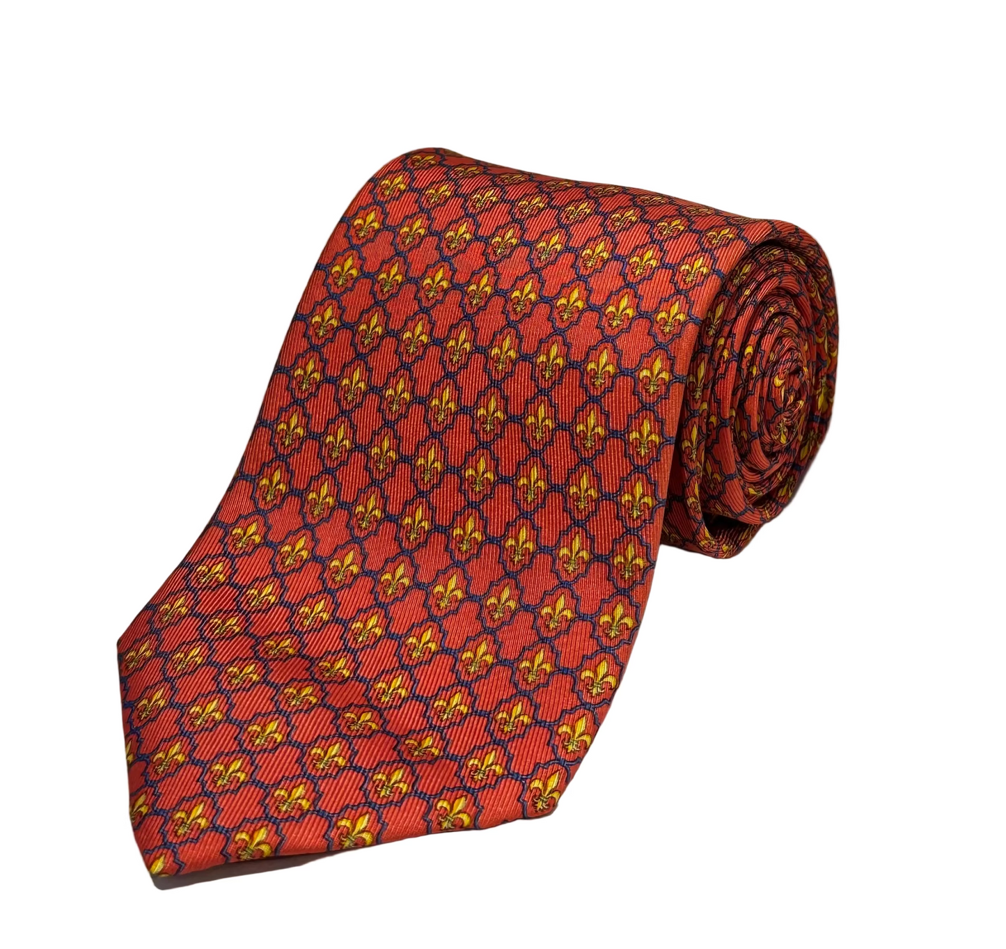 Red Patterned Tie
