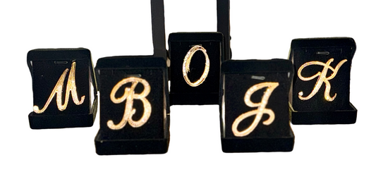 Magnetic Letter Brooch