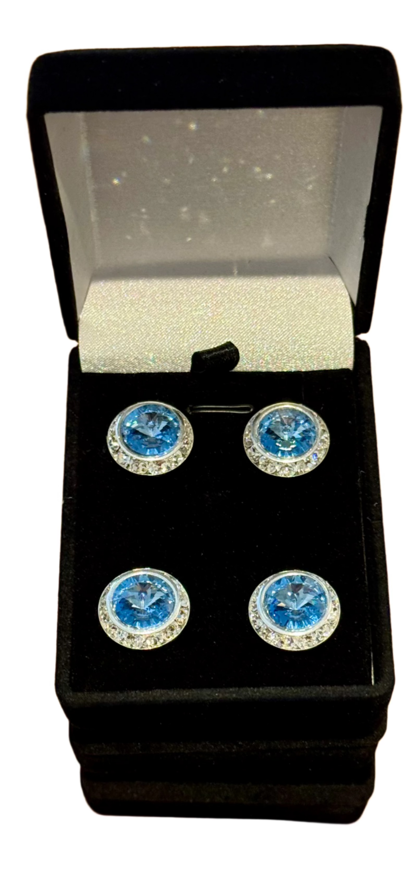 New, 4-piece, Crystal Magnet Set