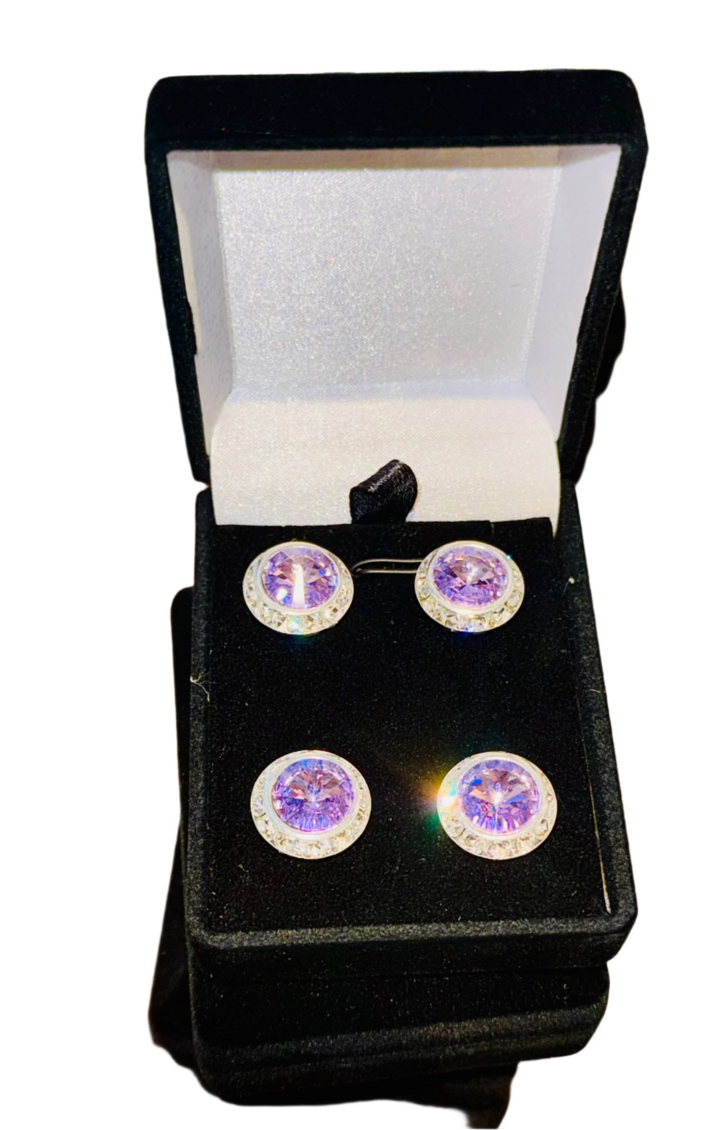 New, 4-piece, Crystal Magnet Set