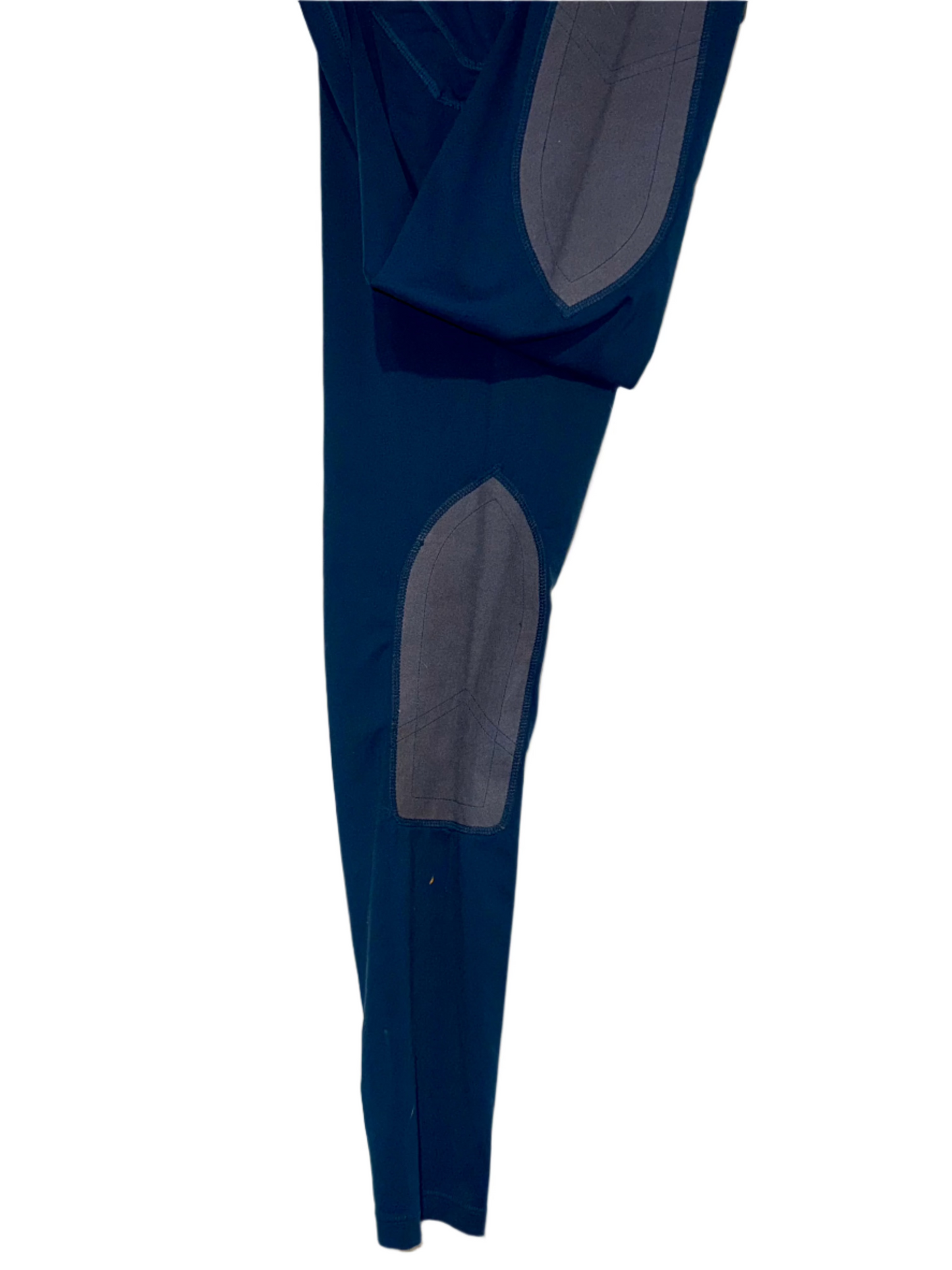 Blue, Youth L, Riding Tights