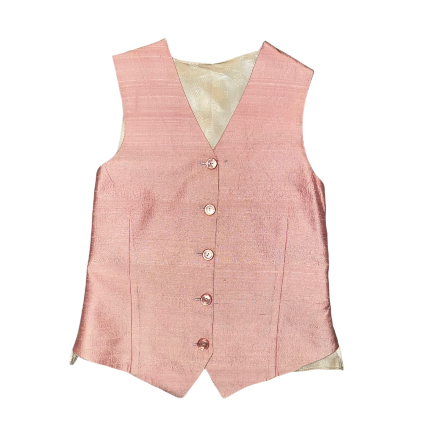 Custom, Raw Silk, Youth Vest