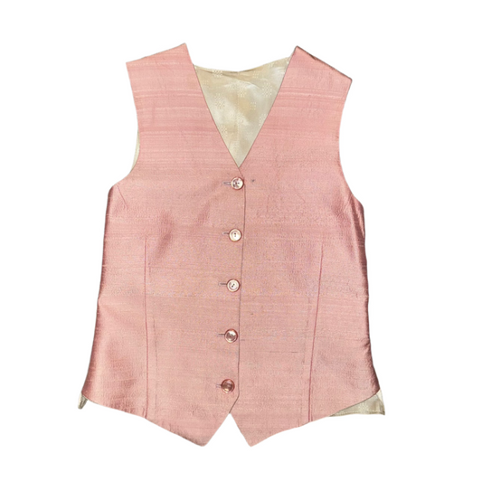 Custom, Raw Silk, Youth Vest