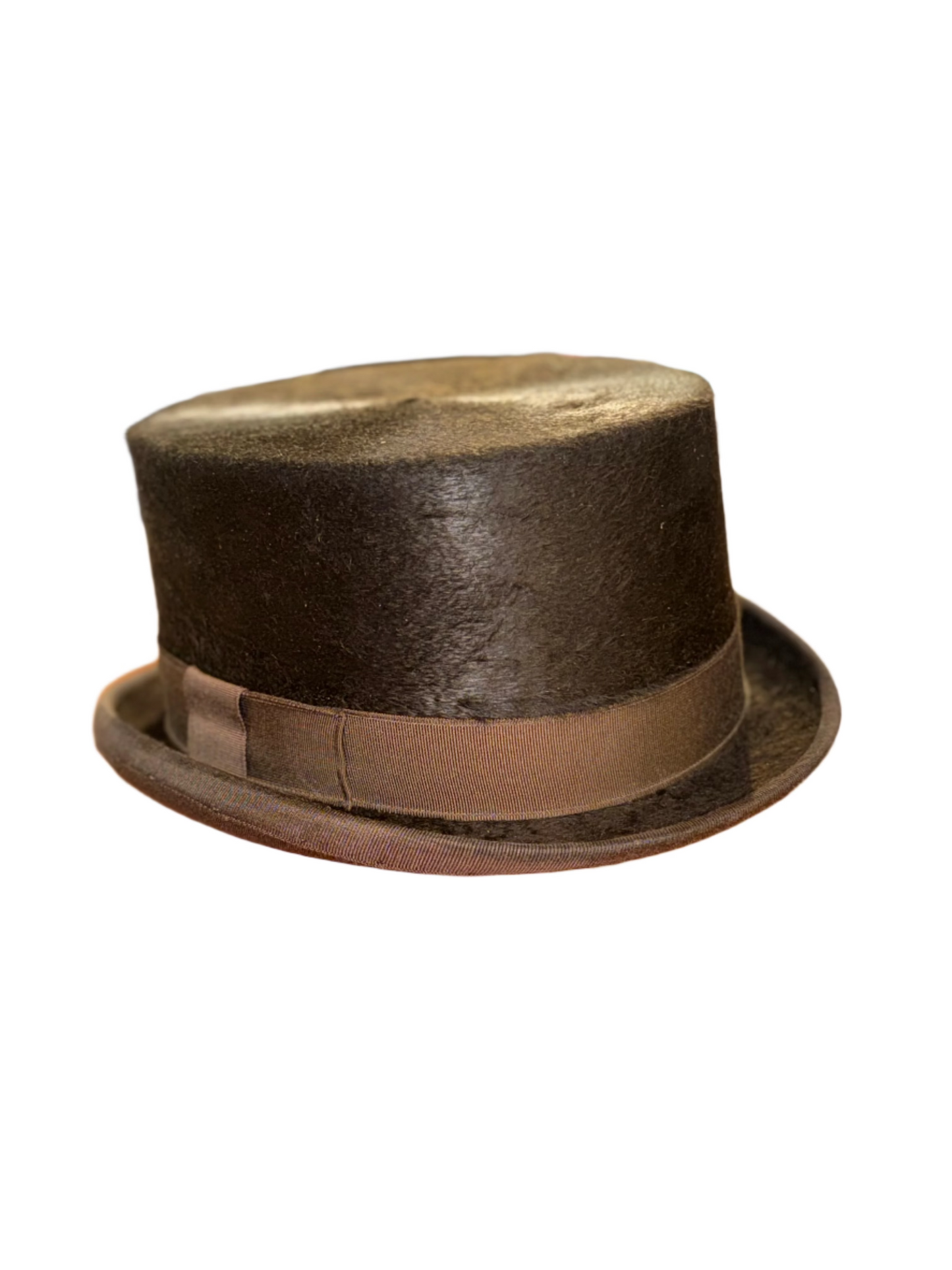 Beaver, Brown, 6 1/2 Top Hat